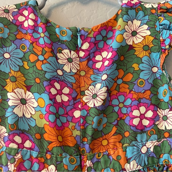 Matilda Jane paint by numbers dragonfly floral satine dress size 6 - Picture 10 of 10